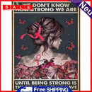 5D DIY Girl Back Full Round Drill Mosaic Diamond Painting Kit Wall Decor Crafts
