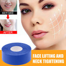 Face Kinesiology Tape Beauty Lift Up Wrinkles Reducer Tape Roll (Dark Blue)