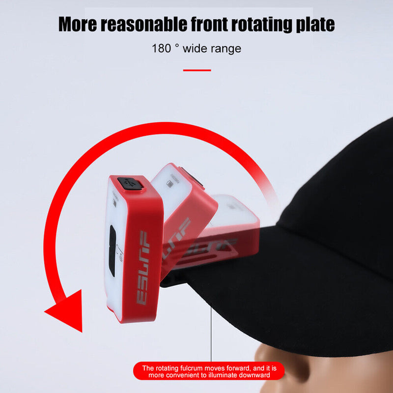 LED Headlamp 2 in 1 Fishing Headlamp 200lm Waterproof Headlamp for Night Fishing