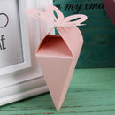 20pcs Creative Butterfly Wedding Cake Candy Box Sweets Gift Boxes (Pink)