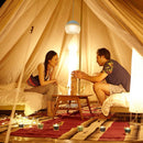 LED Lantern Lamp Hanging Outdoor Tent Emergency Camping Night Light (White)