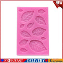 Silicone Chocolate Mold DIY Cake Fondant Sugarcraft Baking Tools (A Leaf)