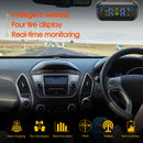 AN-10C Solar Car TPMS Tire Pressure Monitoring System (Red+Blue External) Newly