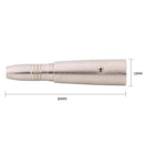 5pcs XLR 3Pin Male to 6.35mm Female Stereo Jack Audio Adapter Tip Plug