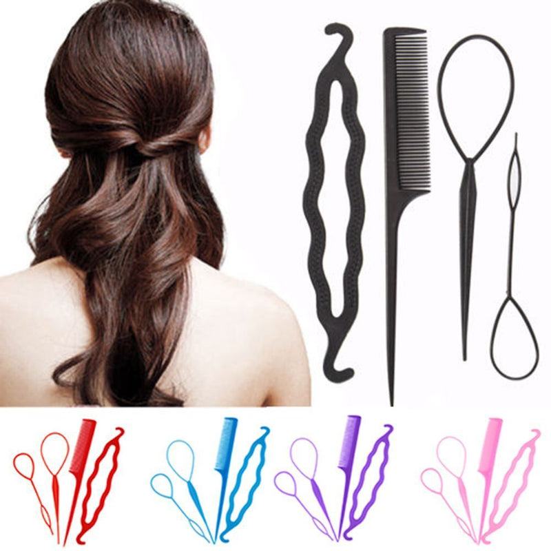 Styling Accessories Magic Twist Curler Hair Braiding Hair Clip Bun Roller Maker