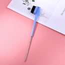 Double Sided Hair Edge Brushes Comb Pin Tail Hair Styling Tool (Blue) Newly