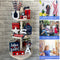 Independence Day Patriotic Ornaments - Blue Red & White Wooden Craft Decor Newly