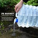 Folding Leakproof Water Storage Container Outdoor Camp Water Bucket (10L) Newly