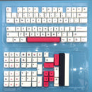 127pcs Mechanical Keyboard Keycap Set XDA Height for MX Switches (Pink)