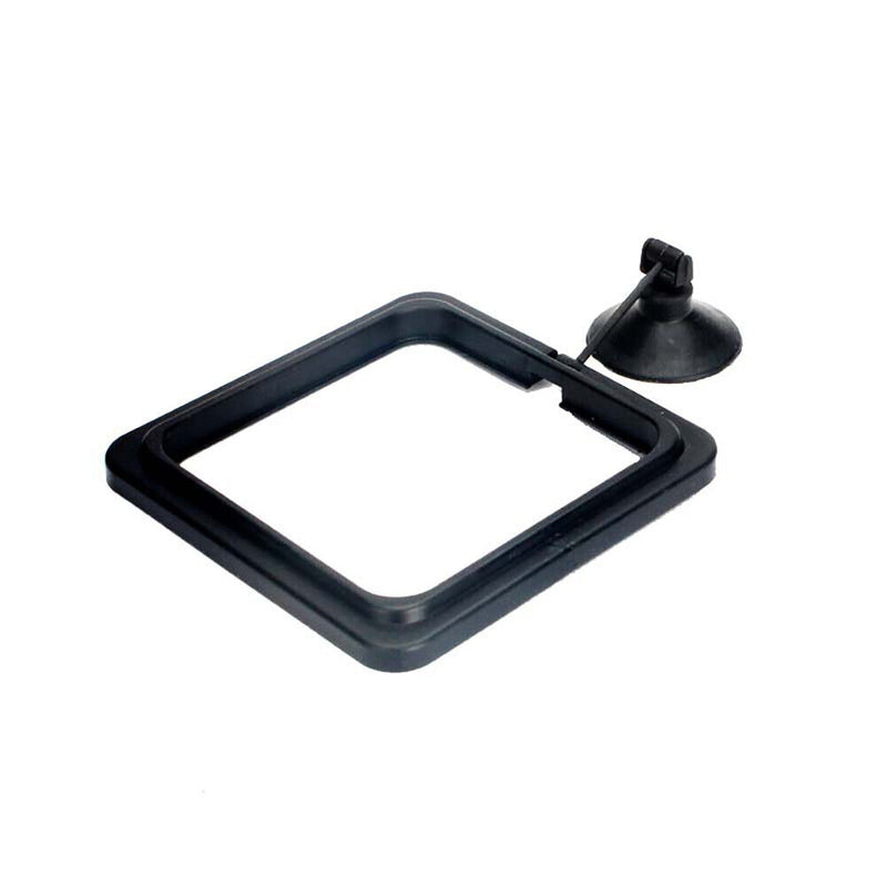 Aquarium Feeding Ring Fish Tank Station Floating Food Tray Feeder Square Circle