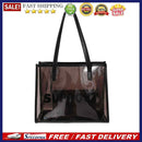 Women Large Handbag Underarm Bag Fashion Jelly Clear Tote Clutch Composite Bags