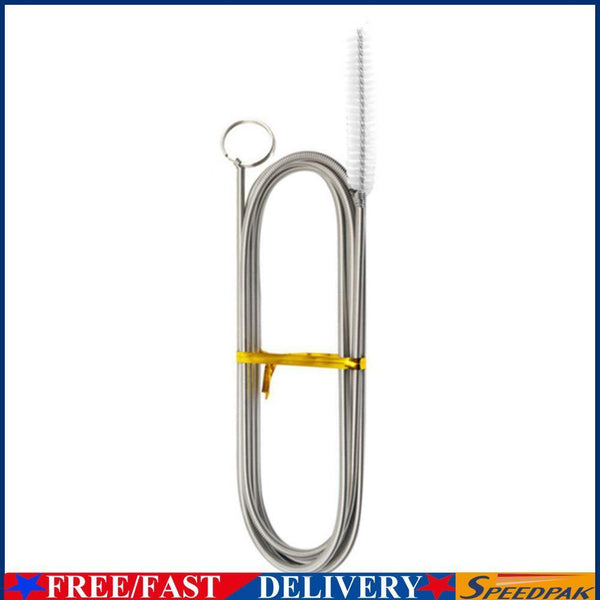 Long Flexible Refrigerator Cleaning Brush for Home Pipe Drain Cleaning Tool #F