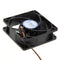 Mute 80mm Computer PC Case 3/4 Pin Cooling Fan with Screw Pad for PC CUP  Newly