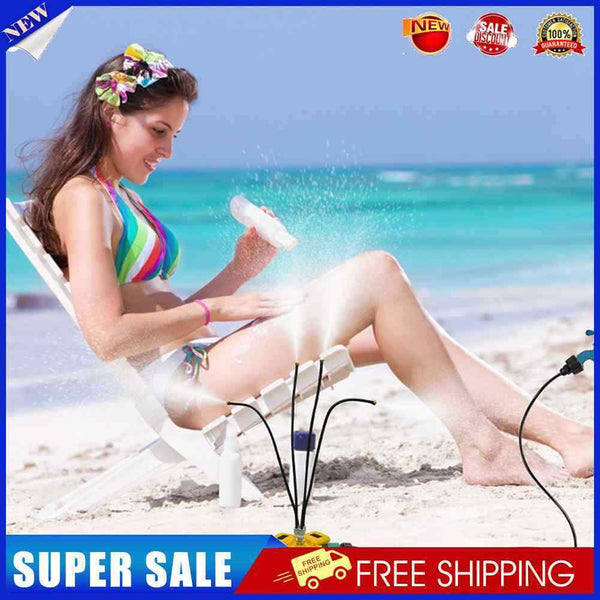 #A Vertical Water Fog Cooling Garden Tool Water Mister for Yard Swimming Pool Be