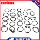 24pcs/set Korean Hair Tie Elastic Headband Lady Hair Rubber Rope Ponytail Holder