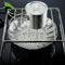 Outdoor Portable BBQ Grilling Basket Stainless Steel Foldable Barbecue Gril