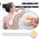 Body Brush Shower Scrubber Lotion Applicator Sponge Bath Back Brush Long Handle`