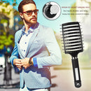 Large Curved Curls Hair Comb Scalp Massager Wide Tooth Hairdressing Styling