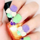 Flower Glitters Bead Mixed DIY Decoration  Nail Art Tips Rhinestones Manicure
