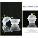 5x Round Ball Ice Cube Mold DIY Whiskey Ice Maker Kitchen Gadget (Green)