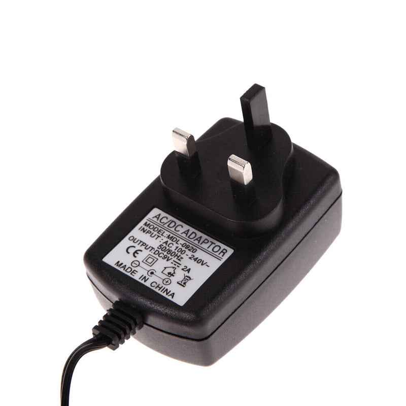 AC 100-240V Converter Adapter DC 5.5 x 2.5MM 9V 2A Charger UK Plug