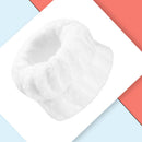 Yoga Running Wristbands for Washing Face SPA Absorbent Sweatband (White) Newly