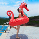 Men Women Portable Float Swim Circle Pool Inflatable Ring Water Survival Ring