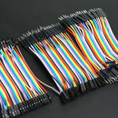 120pcs  Color Ribbon Line Breadboard Dupont Cable Jump 10cm Jumper Wire Newly
