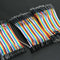 120pcs  Color Ribbon Line Breadboard Dupont Cable Jump 10cm Jumper Wire Newly