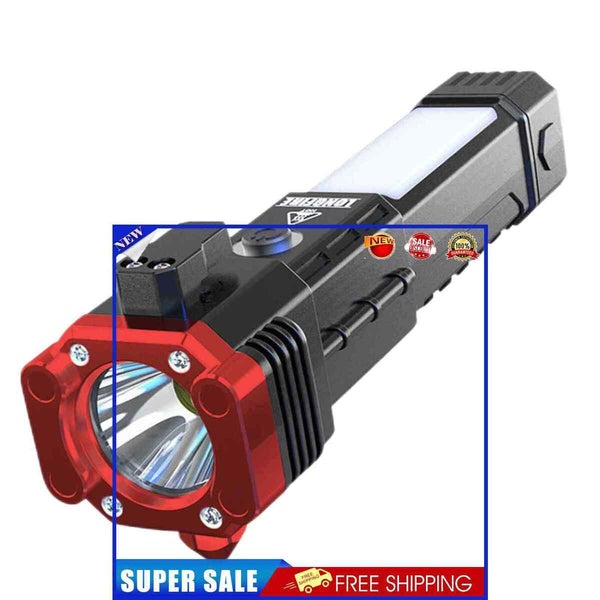 #A Multi Tool LED Flashlight - Rechargeable & Waterproof Bright Tool Light for C