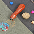 Retro Wax Seal Envelope Stamps DIY Plant Pattern Wedding Invitations Sealing Wax