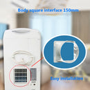 Exhaust Duct Interface Pipe Tube Connector Adapter for Portable Air Conditioner