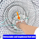 Foldable Fishing Cast Net Crab Trap Fish Cages Fish Loach Crayfish Shrimp Net