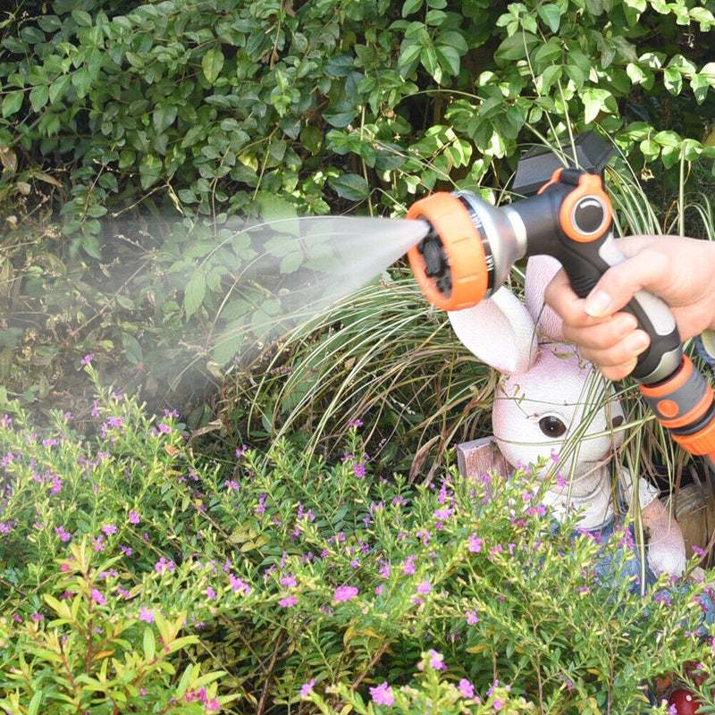 8 Patterns Garden Water Gun Nozzle Car Wash Pressure Watering Sprayer (EU)