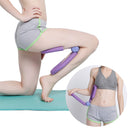 Leg Trainer Thigh Home Gym Sport Arm Chest Muscle Exerciser Clip (Purple) Newly