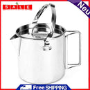 1.2L Portable Outdoor Camp Hiking Cooking Kettle with Lid Lightweight Coffee Pot