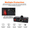 Cigarette Lighter Socket USB Car Charger Voltmeter with Rocker Switch+Wire Newly