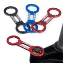 Bolany Aluminum Alloy MTB Bike Front Fork Cap Wrench Repair Tools (Black)