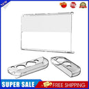 Detachable Transparent Handle Case Host Protective Cover Shell for NS OLED