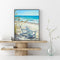 Seaside Lounger Oil Paint By Numbers DIY Handpainted on Canvas Wall Art Unframed