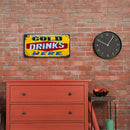 Weatherproof Retro Letter Iron Painting Wall Drawing Templates (DRINKS)