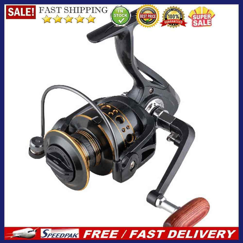BK Series 5.2/1 Speed Ratio Spinning Fishing Reel Metal Wheel Sea Fishing Tac