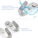Stainless Steel Door Hook Set with Screws Clothes Hat Wall Hanger (3mm)