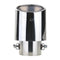 1PCS Stainless Steel Car Rear Chrome Round Exhaust Tube Tail Muffler Tip A
