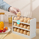 30 Slots Egg Storage Box Egg Storage Rack Holder Container Eggs Fresh Organizer