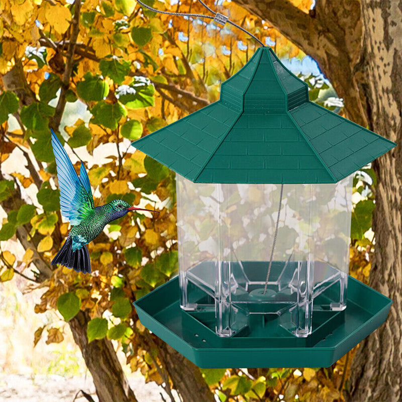Hanging Wild Bird Feeders for Outdoors Gazebo Yard Garden Decor Pet Feeding T