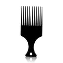 Hot Plastic  Long Tooth Black Curly Hair Brush Afro Comb Hairdressing Salon