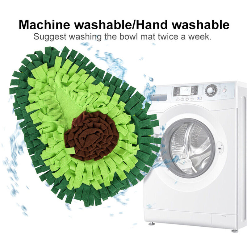 Nose Smell Training Sniffing Pad Slow Feeding Bowl Durable Carpet Pet Supplies