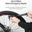 Mini Bike Pump Portable Bicycle Tyre Inflator Hand Schrader Tool Valve Q9S2