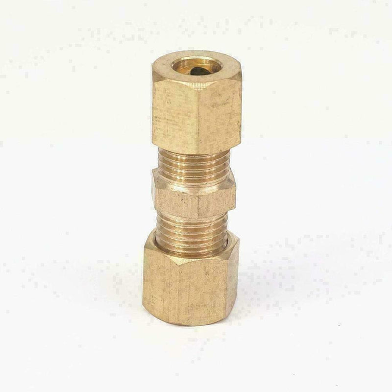 1* 3/16" Brass Compression Fitting Straight Union Connector M0L1 A9T5 N8S2 Z7E6